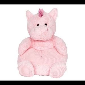 18x17x19 unicorn plush chair